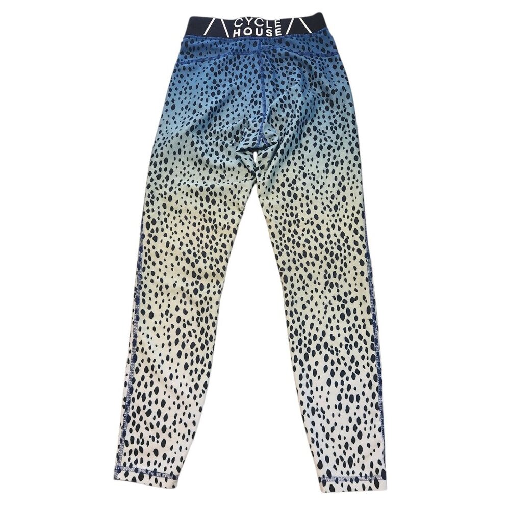 Cycle House Marika Leggings‎ Ombré Sports Athletic Multicolor Womens Small EUC